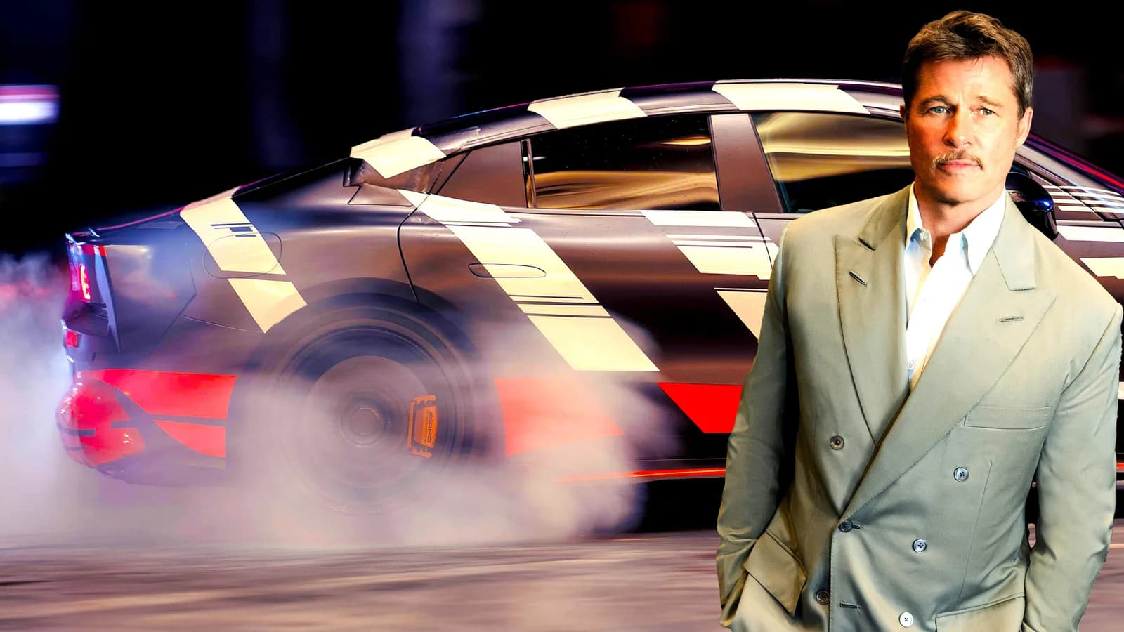 Mercedes Built An EV That Pretends To Growl And Brad Pitt's Selling It | Carscoops