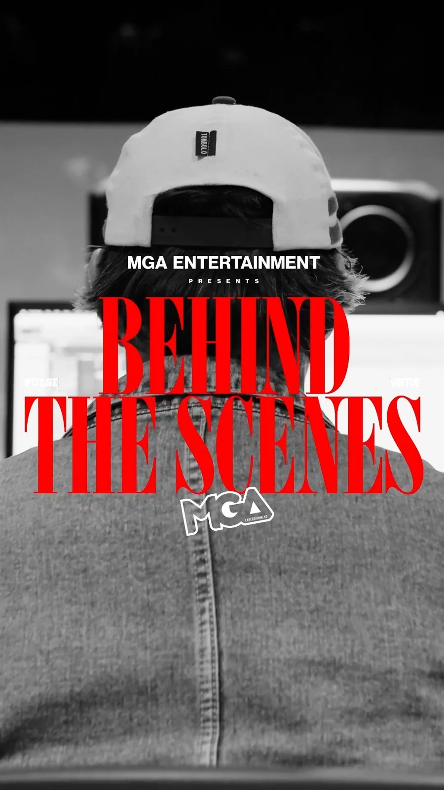 MGA’s behind-the-scenes cover for the Diss-Mas shoot.