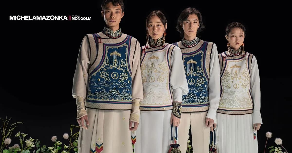 Mongolian Olympic attire goes viral