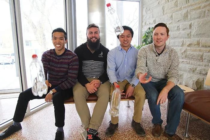 Engineering students flip for bottle craze - Western News - Western University