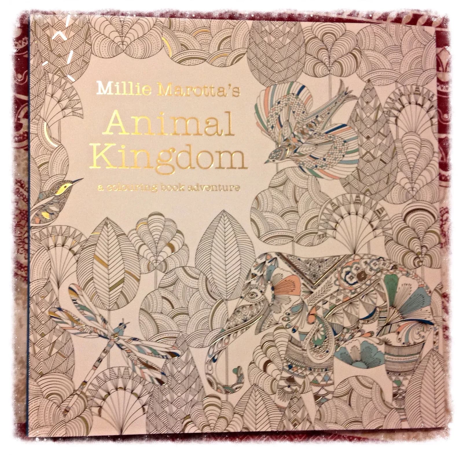 A Different Type of Book Review: Millie Marotta’s Animal Kingdom: a colouring book adventure