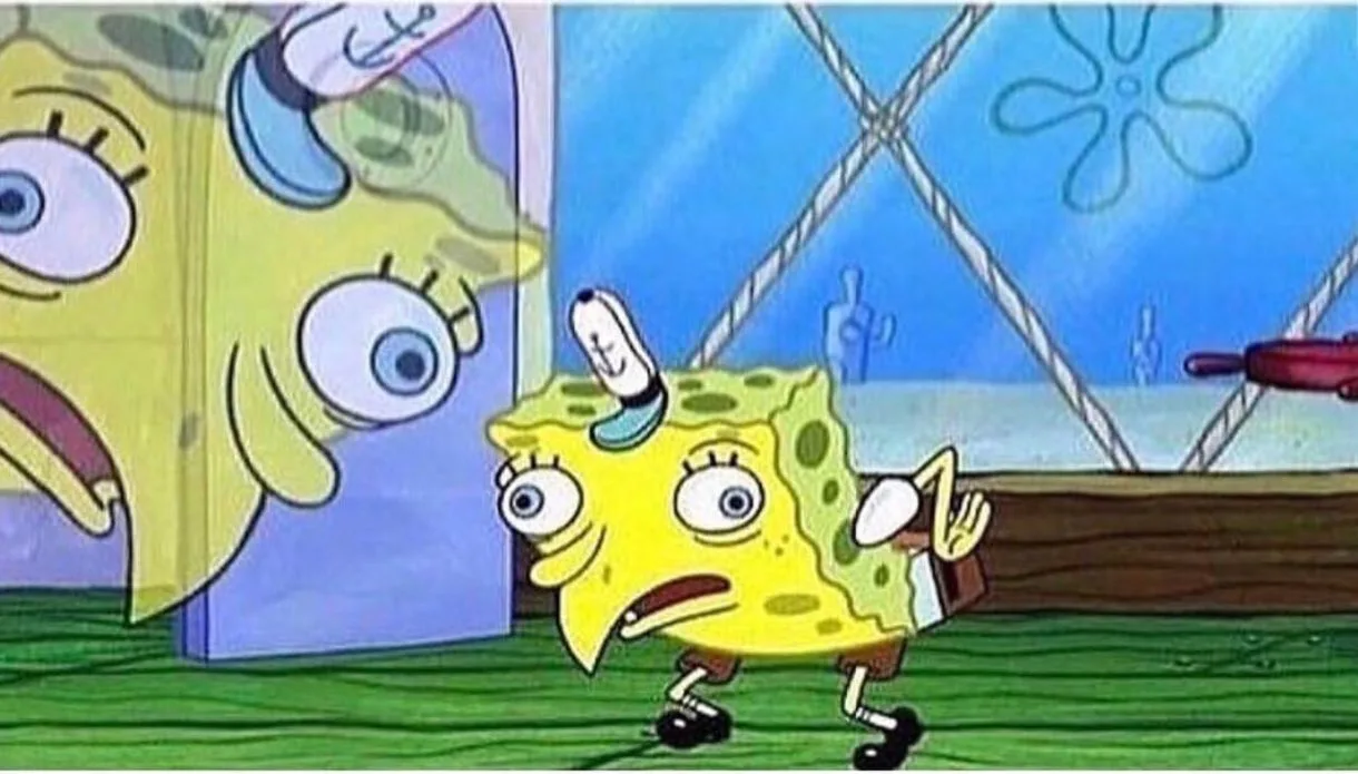 Mom: Get your ass in that bed *Goes to room and closes door* Me: gET Ur aSS iN THat bEd