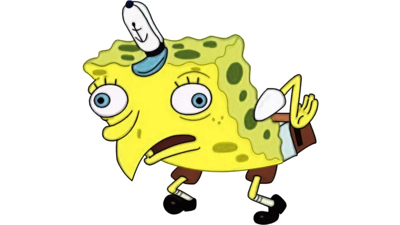 Mocking SpongeBob | Know Your Meme