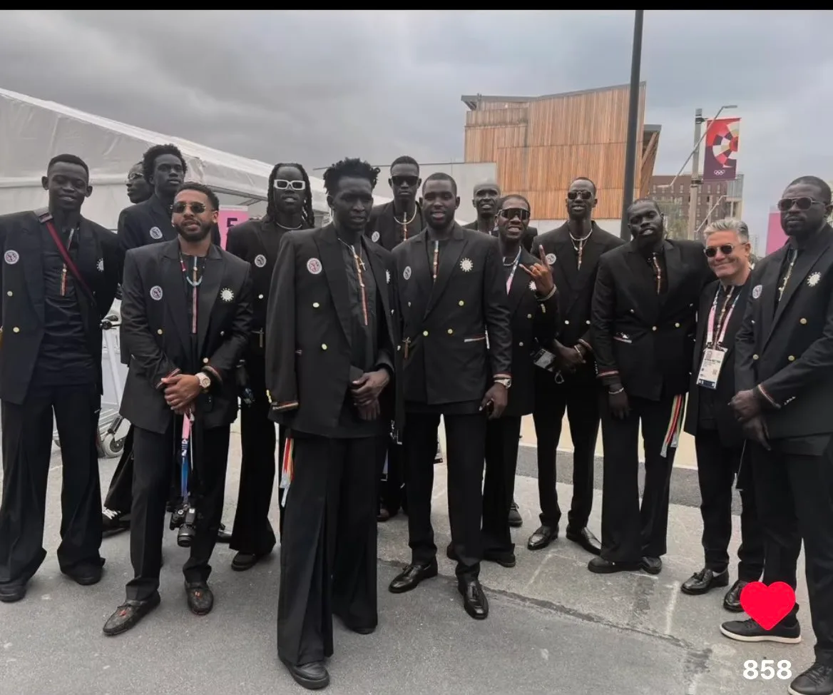 We are proud to land in Paris Olympics with South Soudan 🇸🇸basketball team, all custom made fits designed& Made by MOSHIONS. #MOSHIONSTOTHEWORLD.