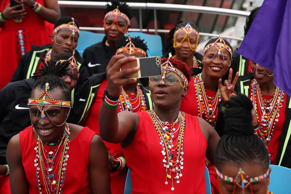 Africa takes Maasai mojo to the Olympic Games