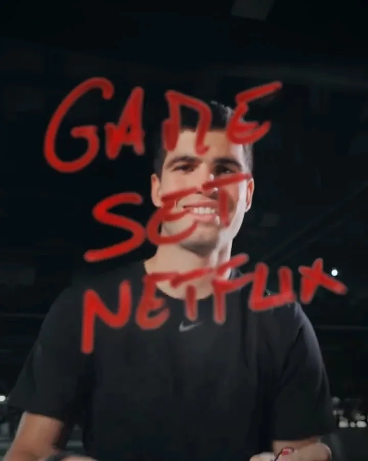 GAME. SET. NETFLIX. A Carlos Alcaraz docuseries is coming to Netflix in 2025!