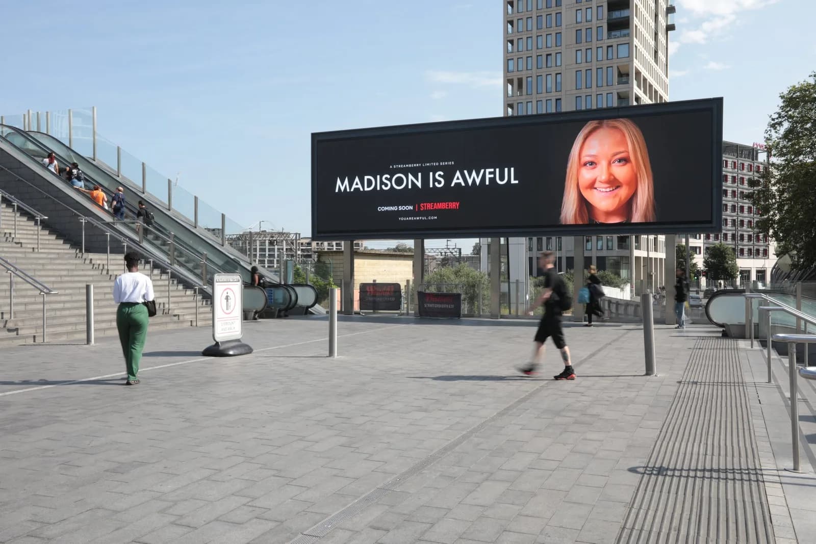 Madison Is Awful, now streaming in London. #YouAreAwful