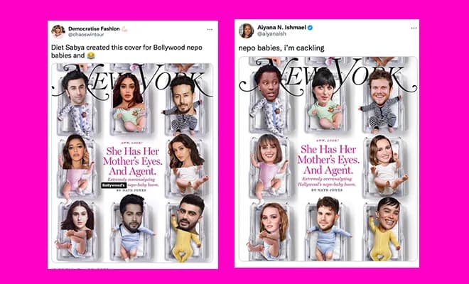 Viral Magazine Cover On Nepo Babies Kickstarts A Memefest On Twitter