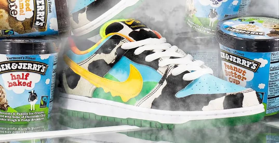 Nike Ben and Jerry's sneaker reselling for over 2000% mark-up | Daily Hive | Lifestyle