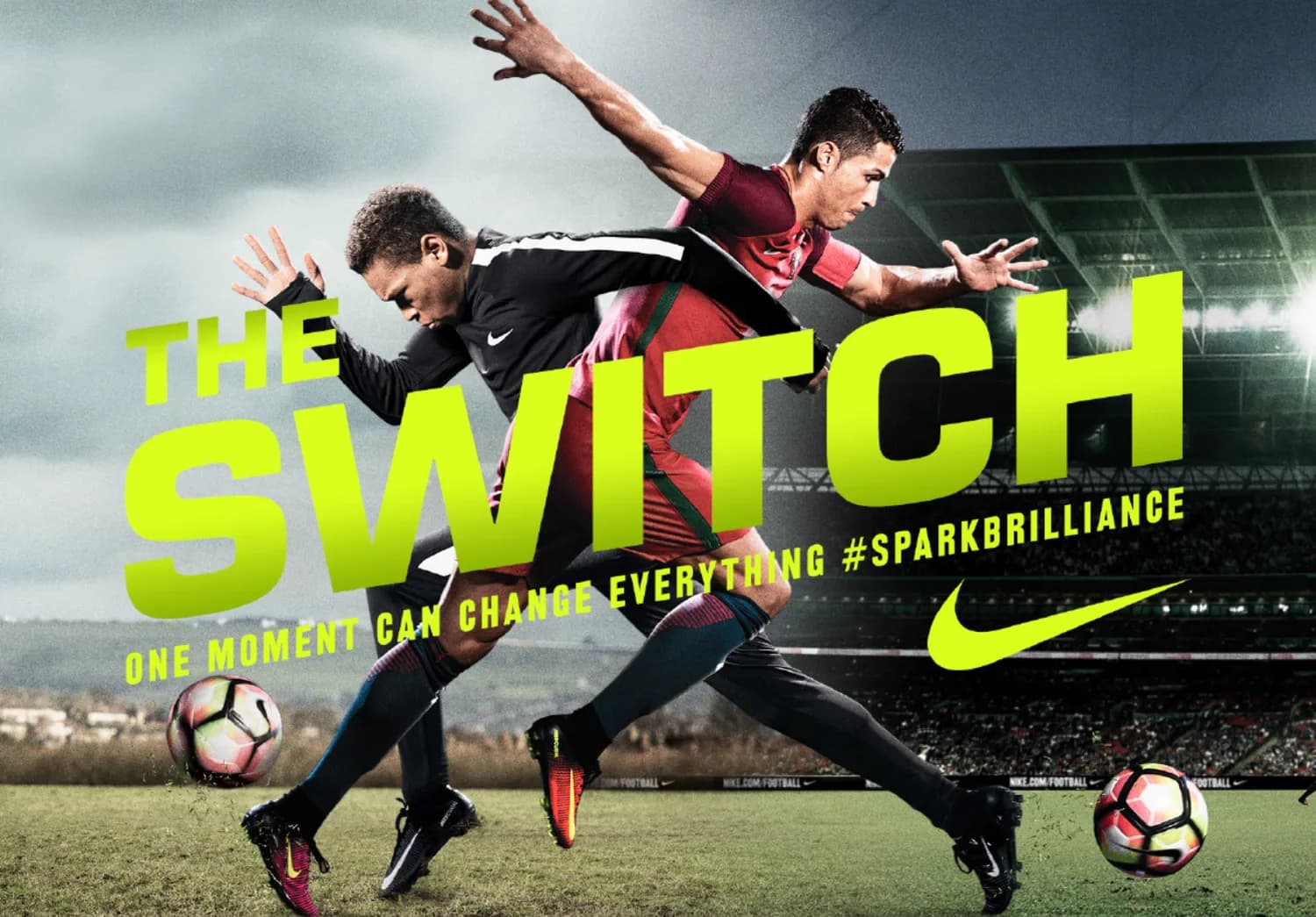 The Switch campaign key visuals by credited designer Christy Lee Zilka
