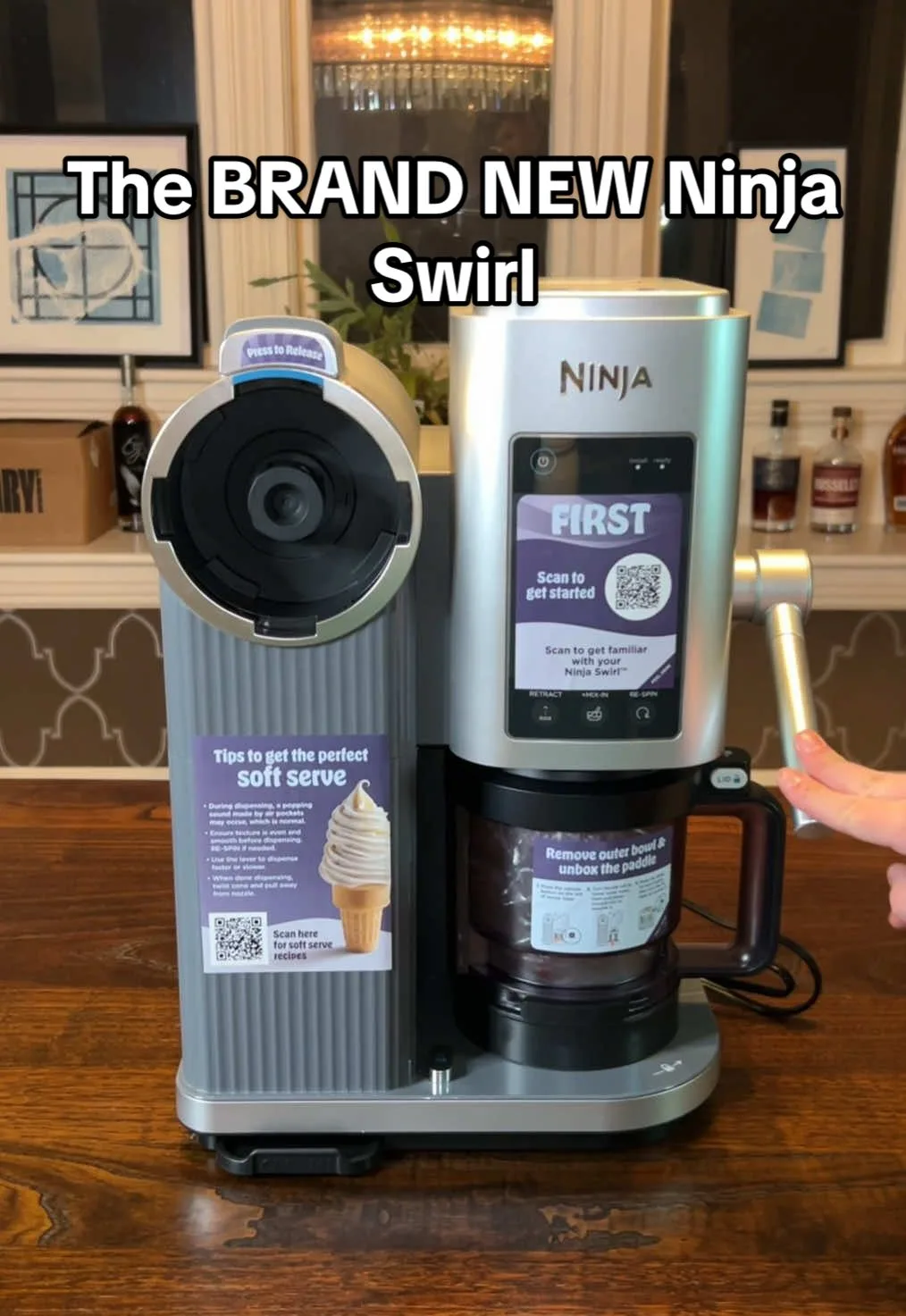 Silent unboxing 🤫🤫 HUGE shoutout to @Ninja Kitchen for sending this over early. Love you guys ❤️ #asmr #creami #ninja #ninjacreami #fyp #fypシ #ninjacreamiicecream #icecream #softserve…