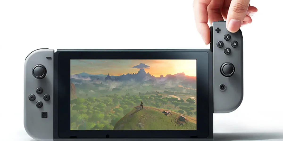 Undated handout image shows the Nintendo Switch, a new gaming device