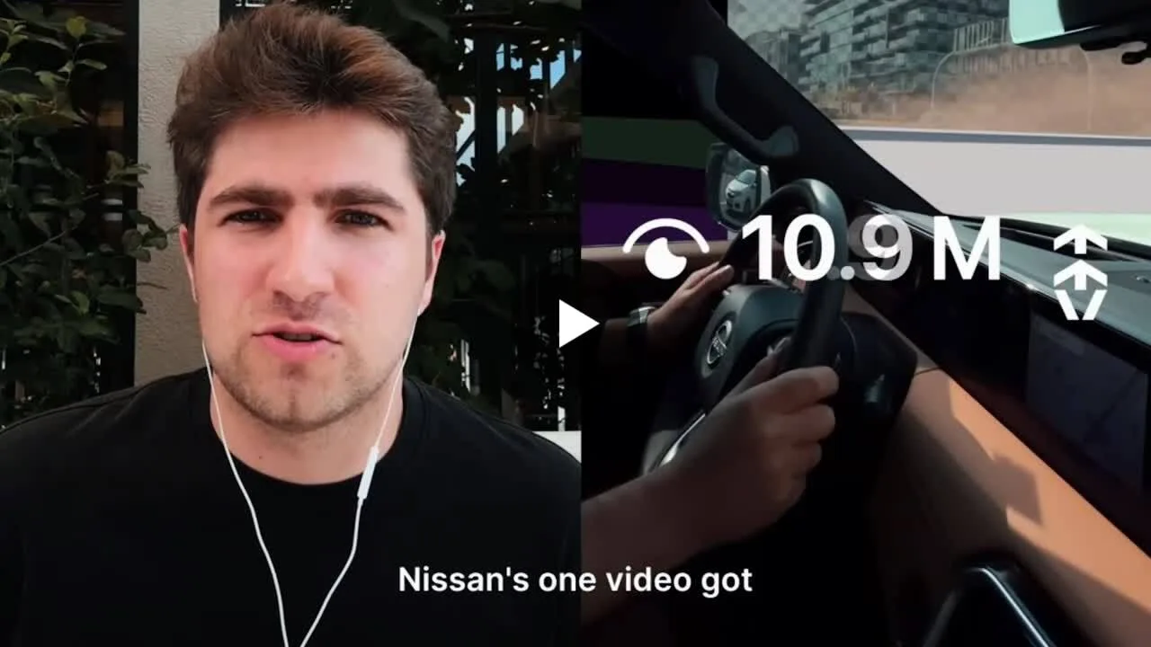 NissanMiddleEast Breaks 100M Views with Zero Distribution Budget | Nikita Vantorin posted on the topic | LinkedIn