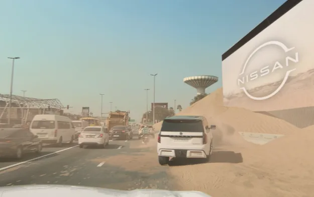 Nissan Middle East Breaks the Rules of OOH Again with Dar Patrol CGI