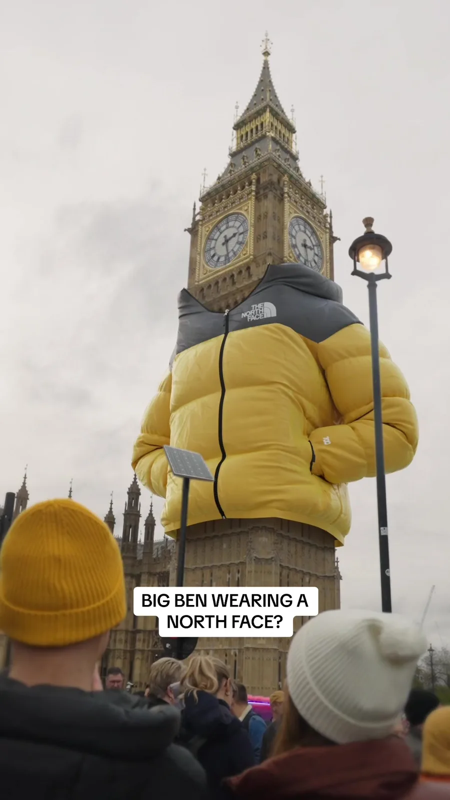 Have I just seen Big Ben wearing a Northy? #JDSports #JD #TheNorthFace #London #Streetwear #TNF #FYP