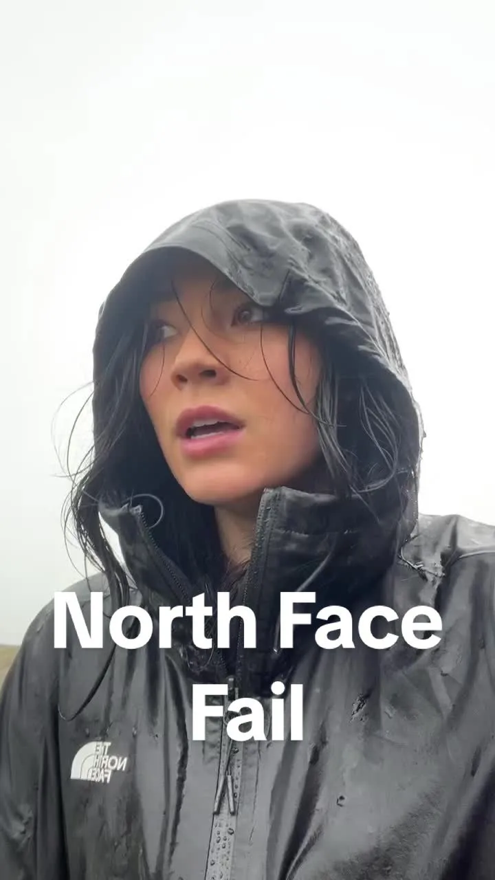 @thenorthface i’m not mad i’m disappointed …and wet