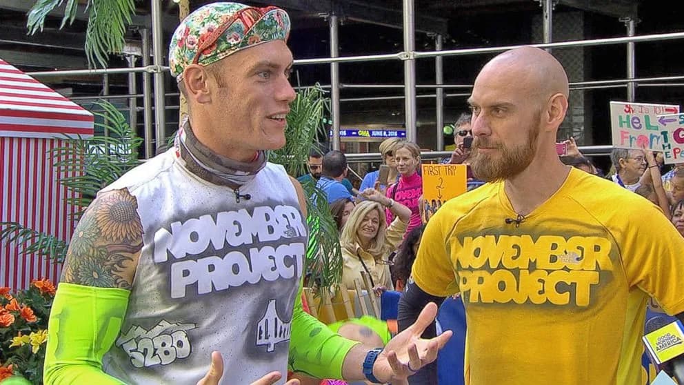'The November Project' Workout Movement Takes Over Times Square