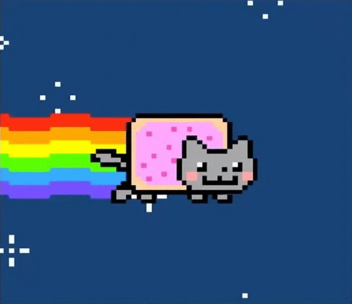 Remastered Nyan Cat Gif Sold for the Equivalent of $587,000 in a Crypto Art Auction