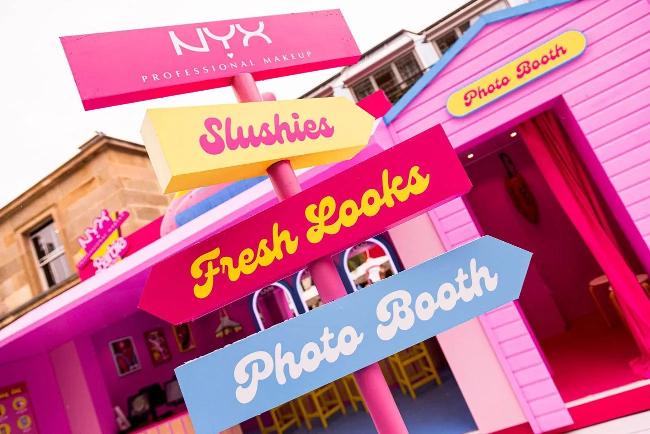 NYX Professional Make-up | Barbie Beach Babes Pop-up — Backlash