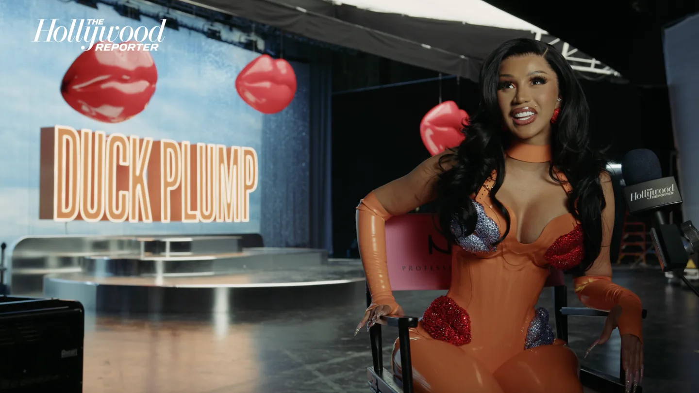 Cardi B - THR On Set