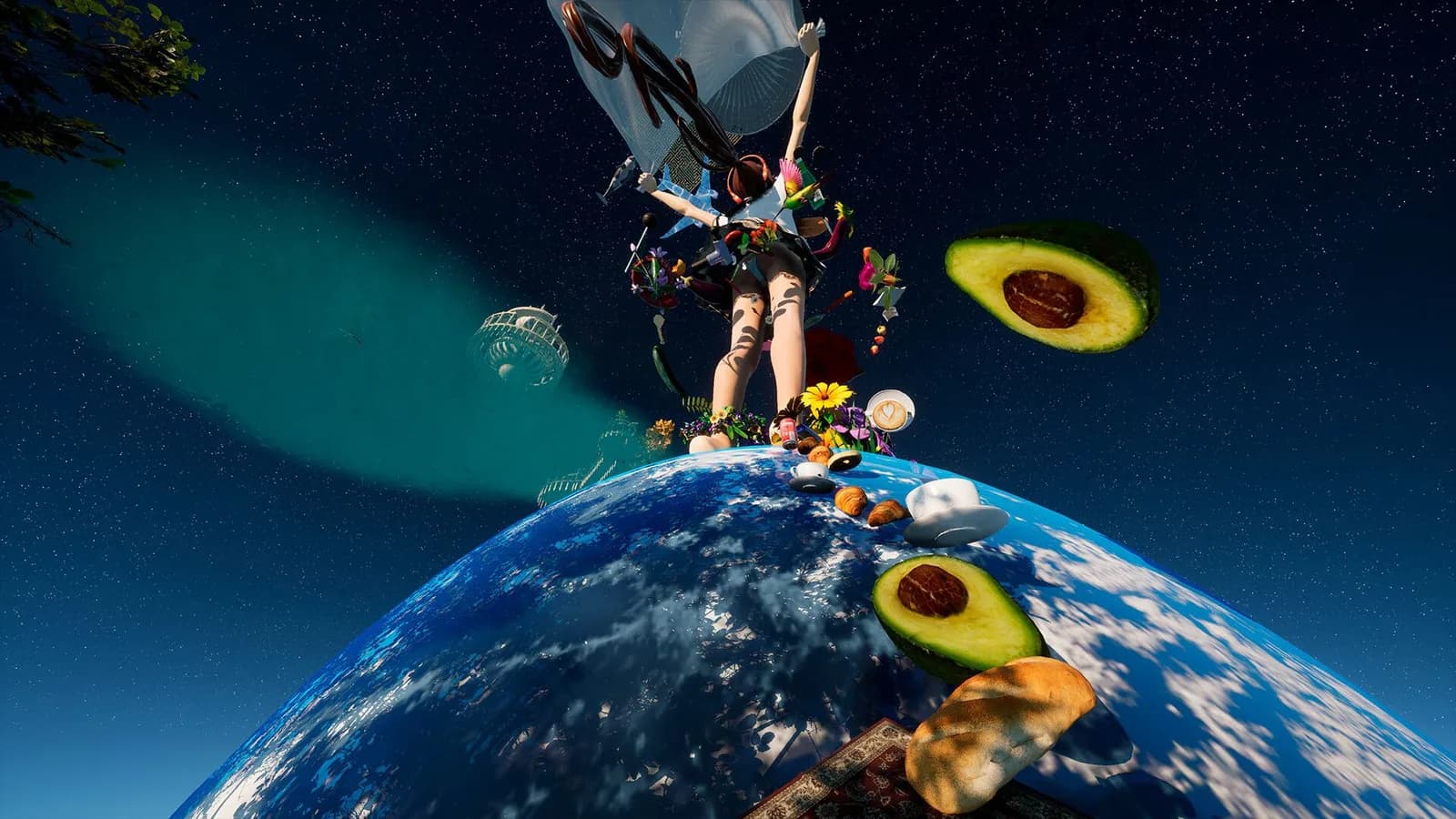 A piece of Only Up! artwork which appears to include Aboulicious's 3D model.