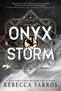 Onyx Storm: cover art