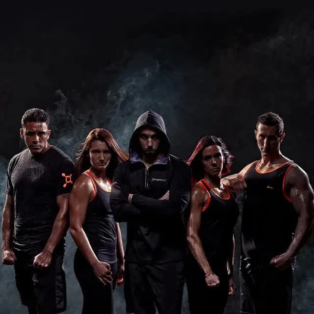 Orangetheory Hell Week workout and challenge imagery.