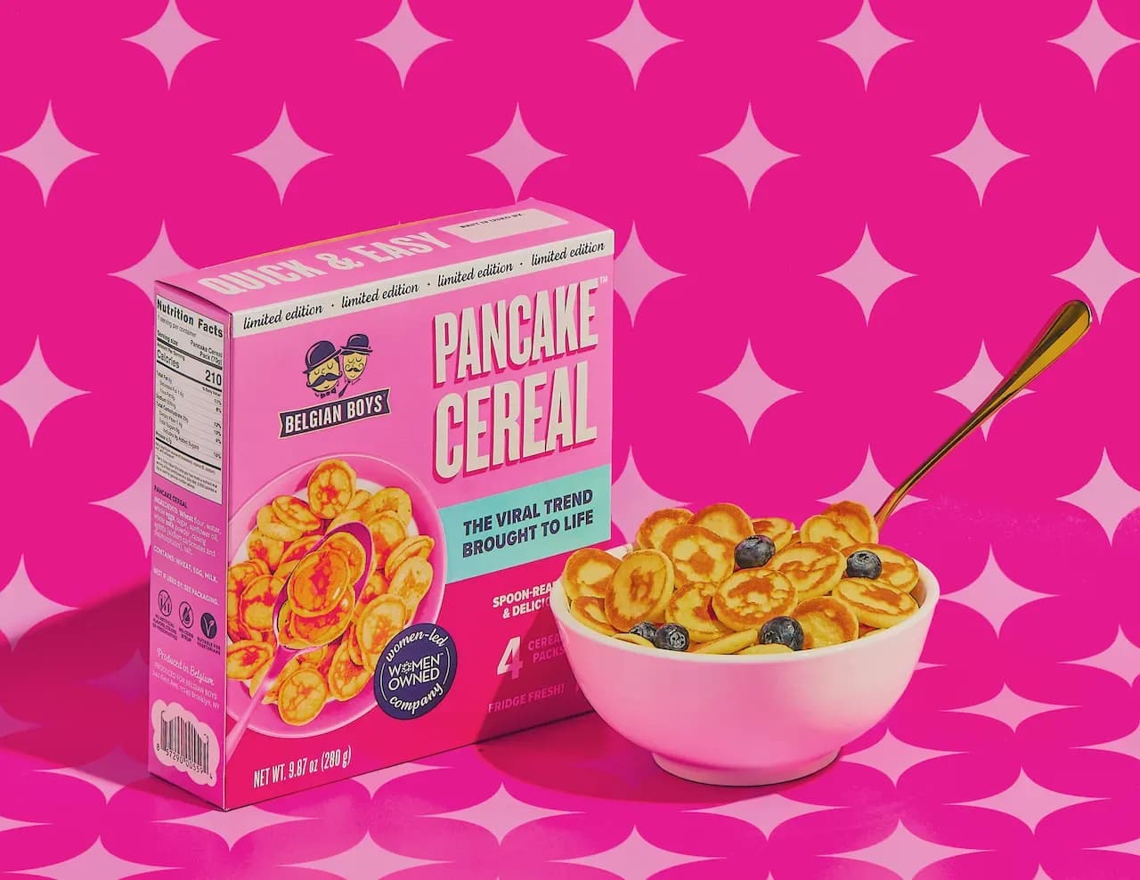 From pancake cereal to pink sauce, food brands embrace TikTok-inspired products