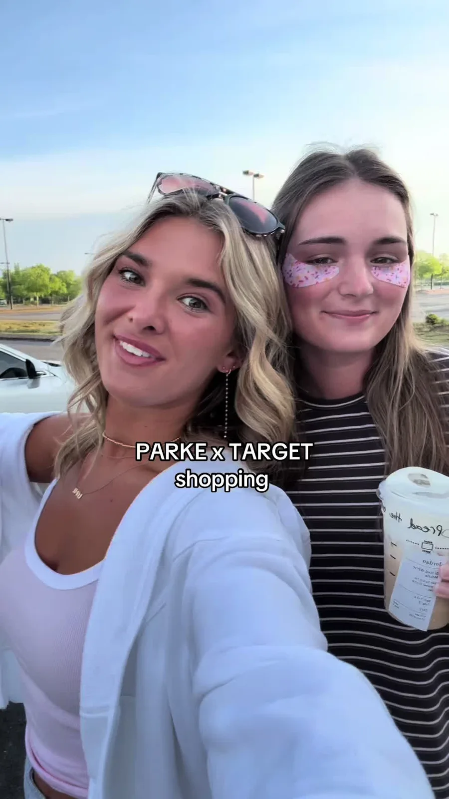 woke up at 5am to get the parke x target collab @chelsea parke @target #parke #parketarget #target #shopping #parkecollab