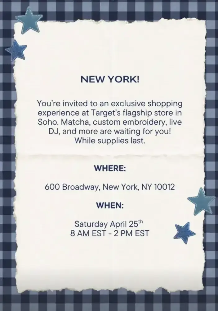 Parke x Target Launch Party | NYC for FREE