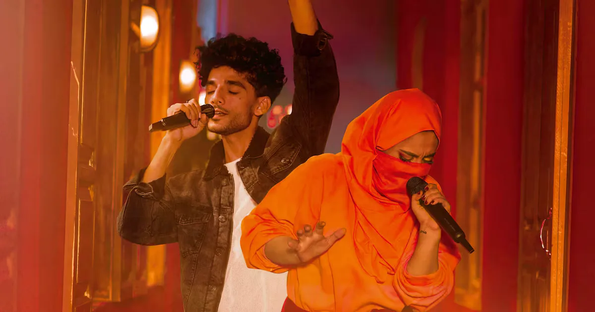 Rapper Eva B and singer Kaifi Khalil collaborated on the song 'Kana Yaari' for season 14 of Coke Studio. Photo: Coke Studio
