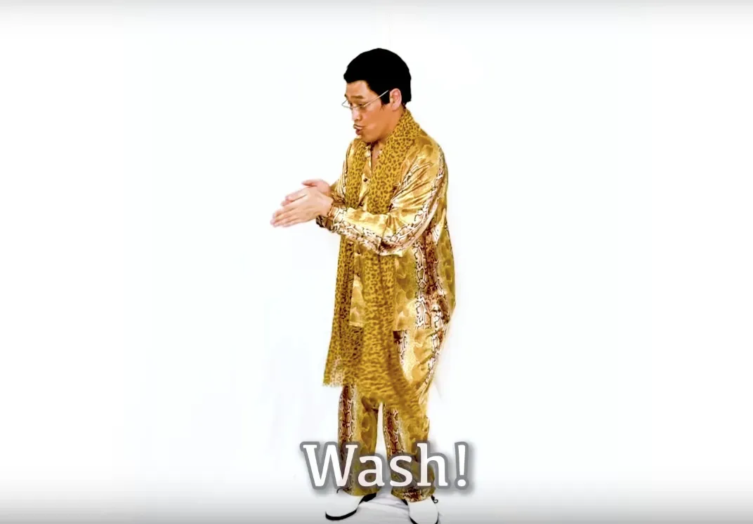 The "Pen-Pineapple-Apple-Pen" Guy Is Back To Tell You To Wash Your Hands