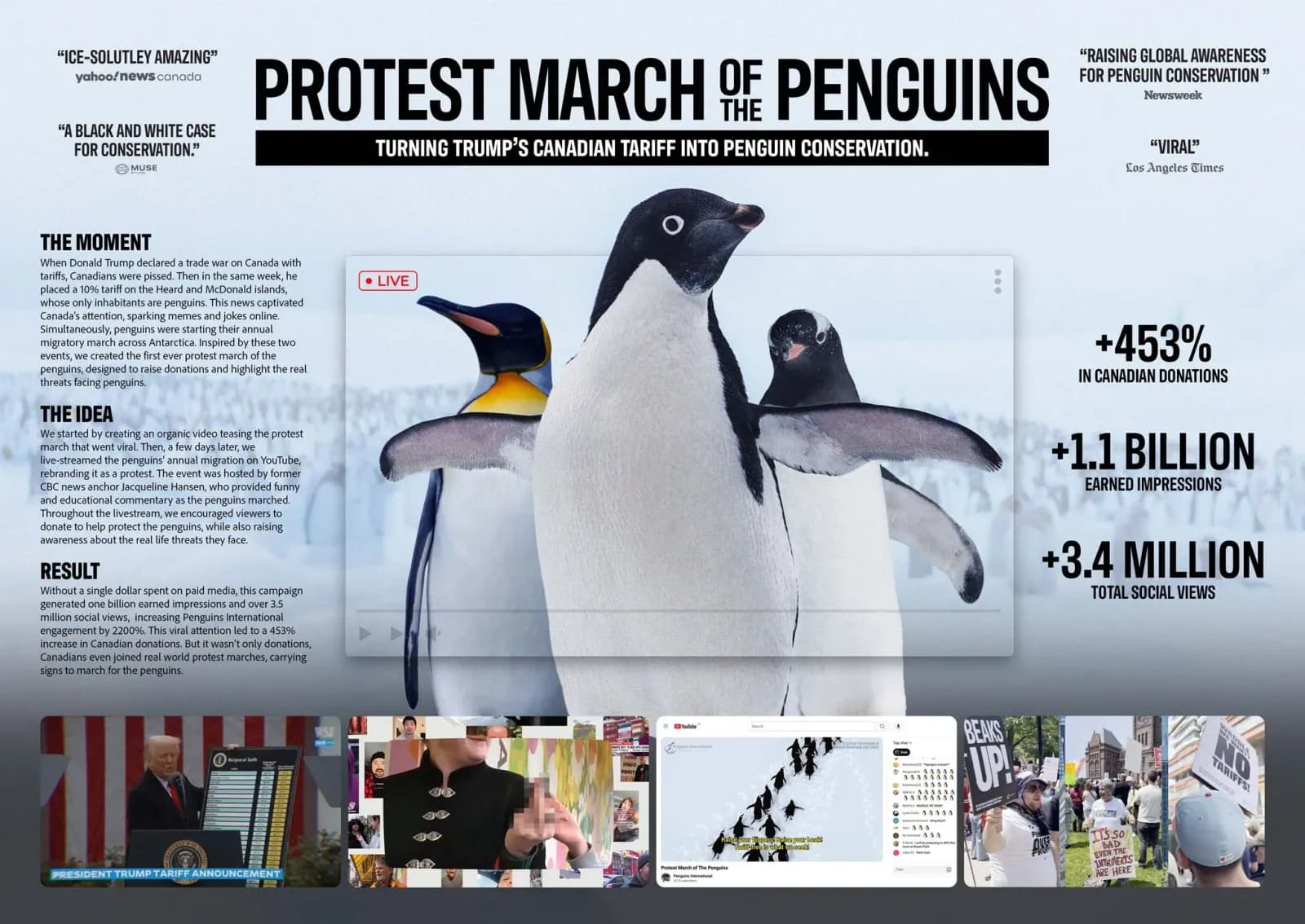 Protest March Of The Penguins | The ADCC
