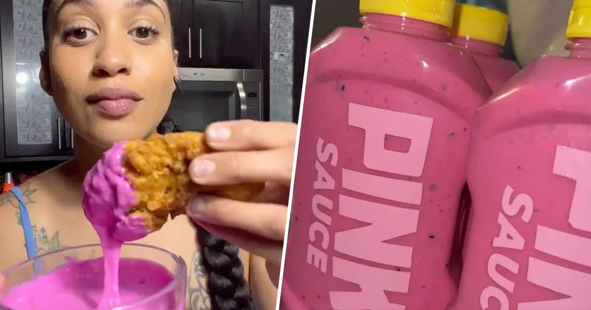 What is ‘pink sauce’? A Pepto-colored condiment is turning heads (and stomachs) on TikTok