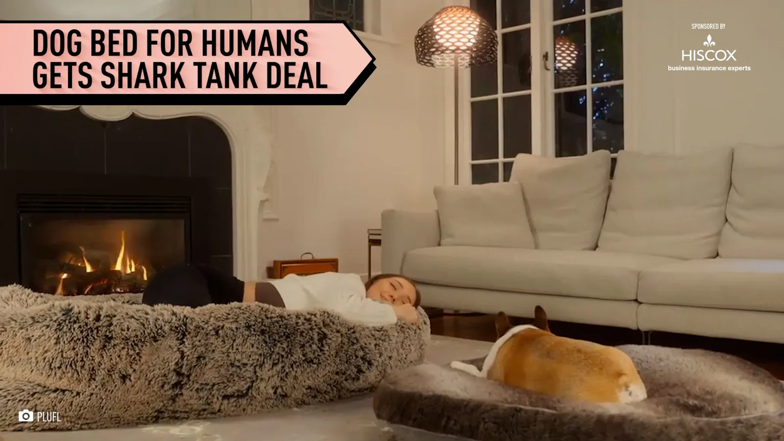 Two recent college graduates create the world's first dog bed for humans