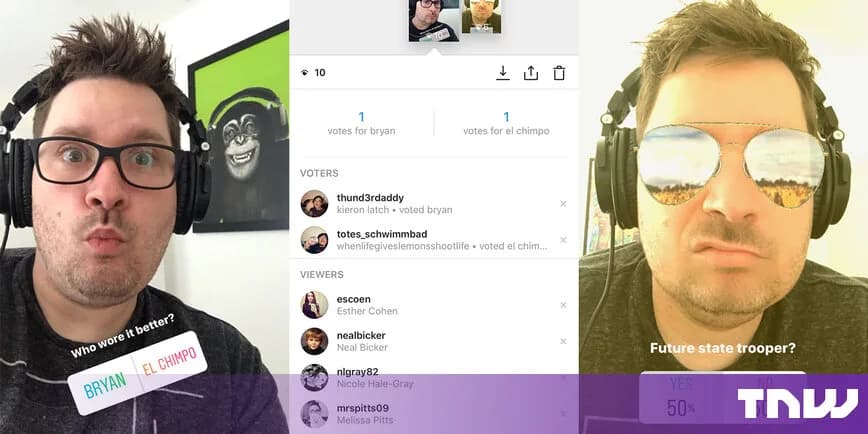 Instagram copies popular Snapchat add-on 'Polly'