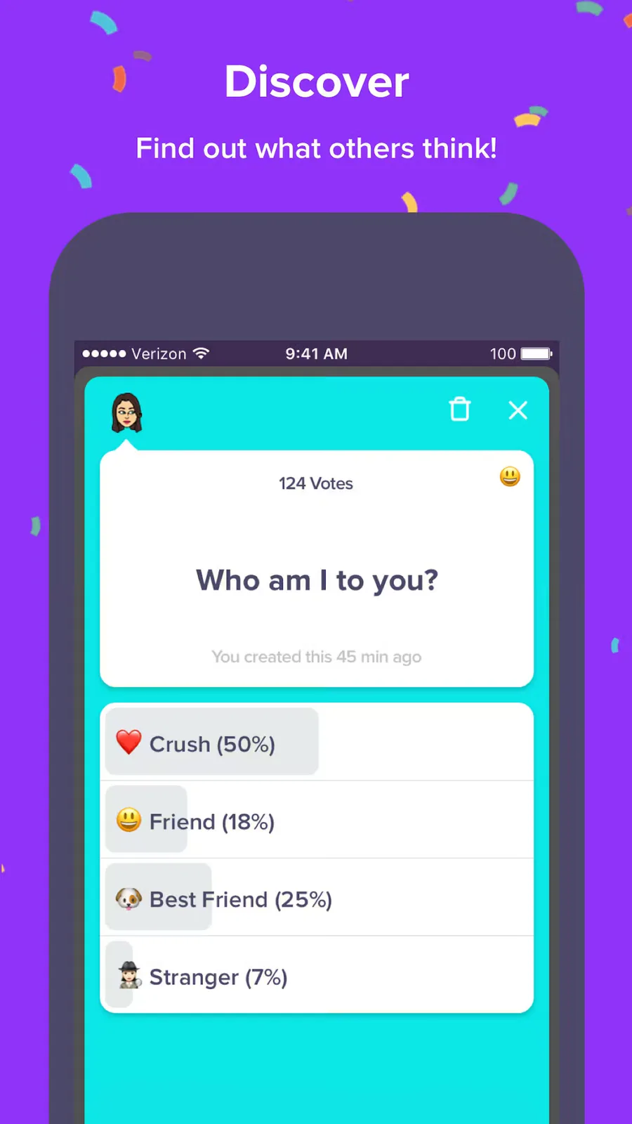 Polly app screenshot supplied in its Product Hunt gallery