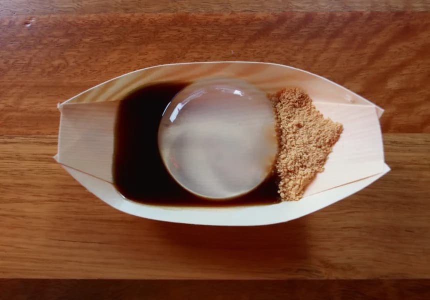 Raindrop Cake | Harajuku Gyoza | Potts Point | Broadsheet Sydney