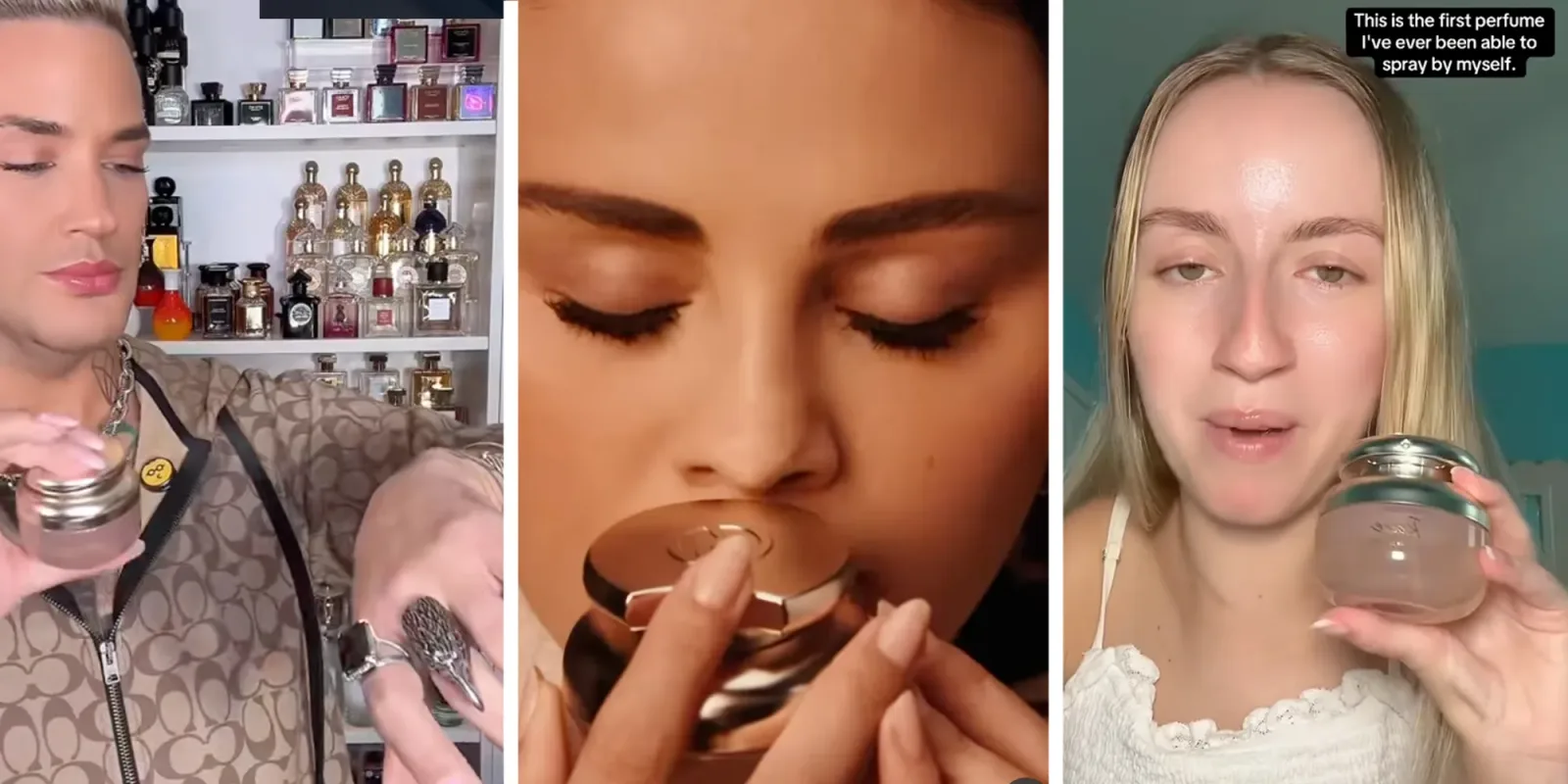 "First perfume I've ever been able to spray by myself": Selena Gomez's new perfume hailed as a breakthrough for the disabled community