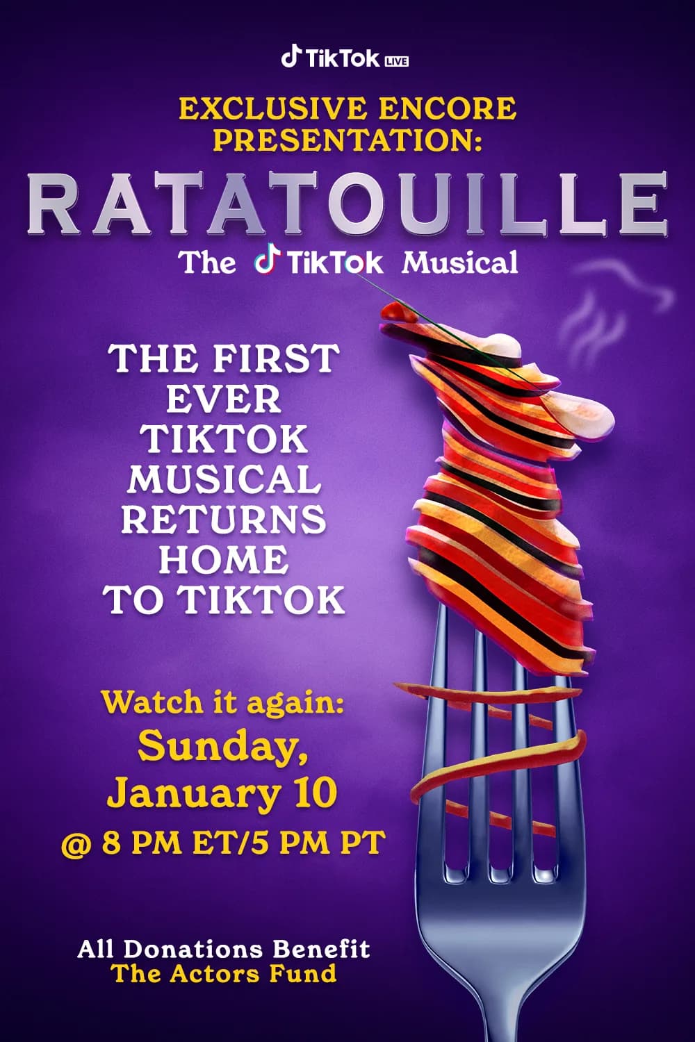 TikTok's Ratatouille: The Musical makes it to Broadway and streams on TikTok - Newsroom | TikTok