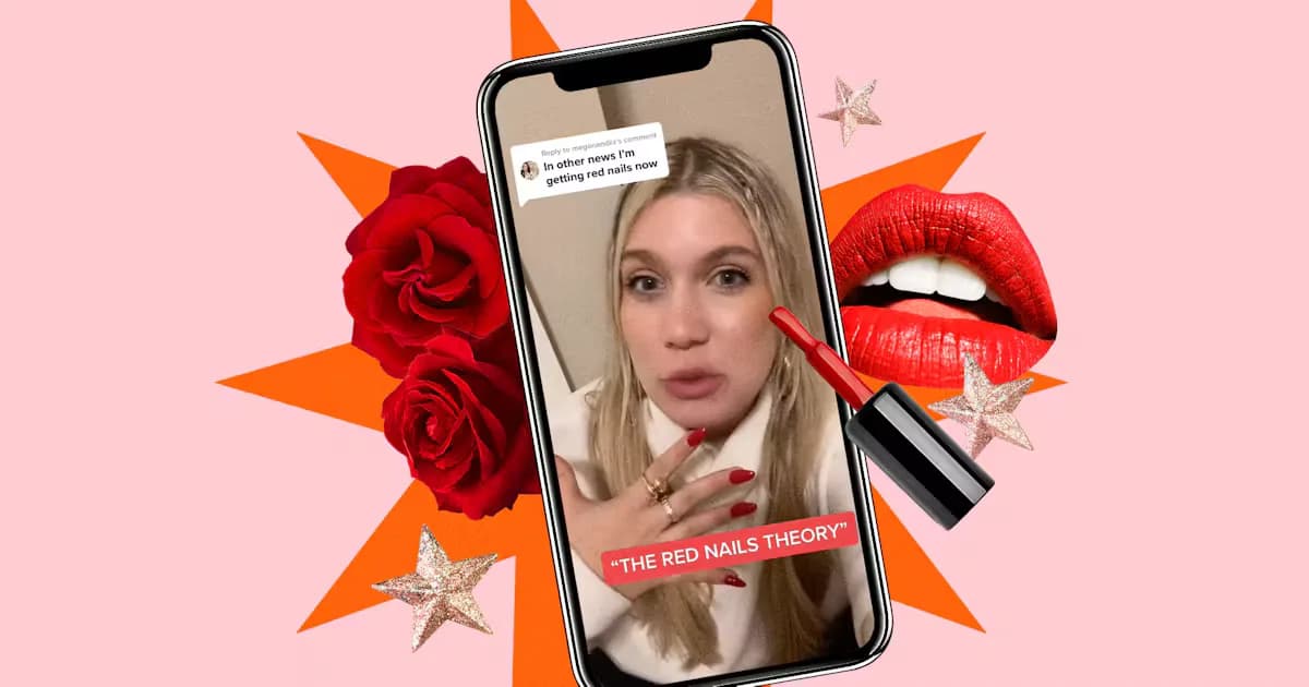 Can TikTok’s Red Nail Theory Help You Attract A Partner?