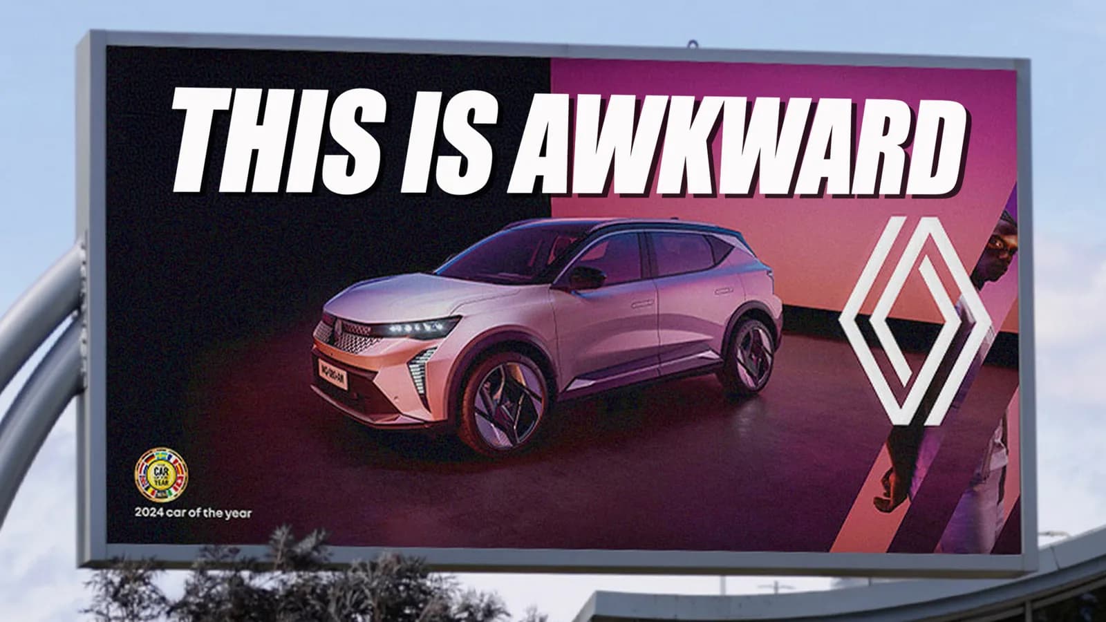 Renault's Cheeky Ad Targets Tesla Drivers With Bespoke Messages | Carscoops