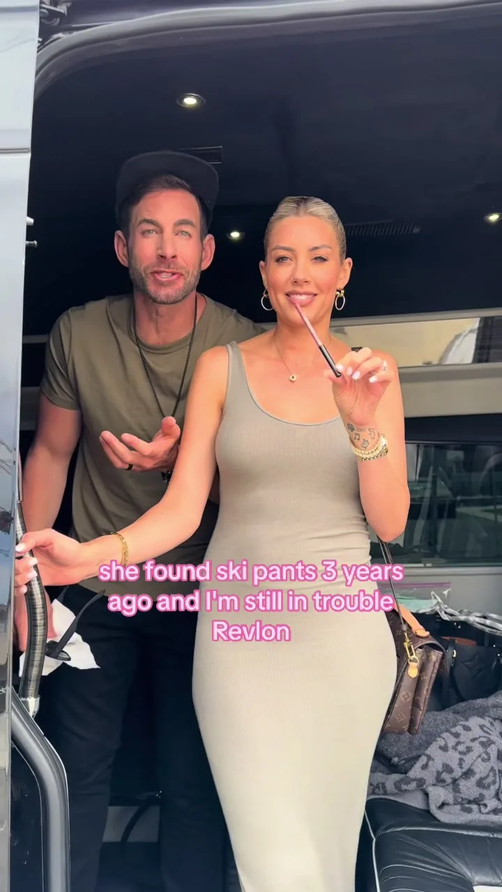 i knew it was his sister’s from when she borrowed our sprinter but always make them sweat ladies 😆💅🏼🤪💗
