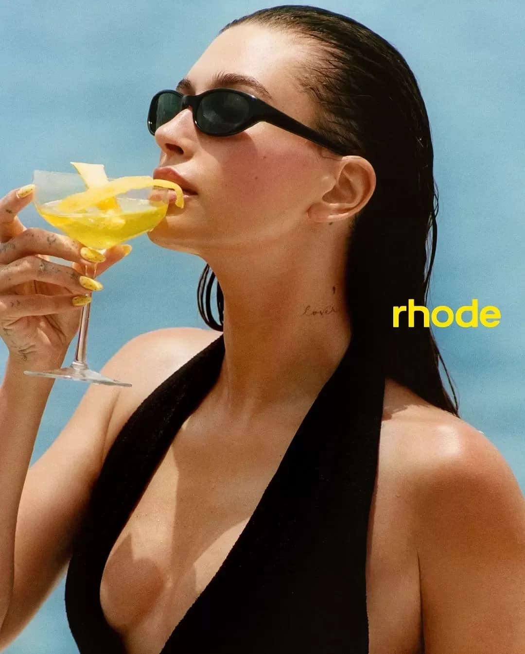Hailey Bieber drops ‘Lemontini’ with viral belly chain: the gloss of the summer is here