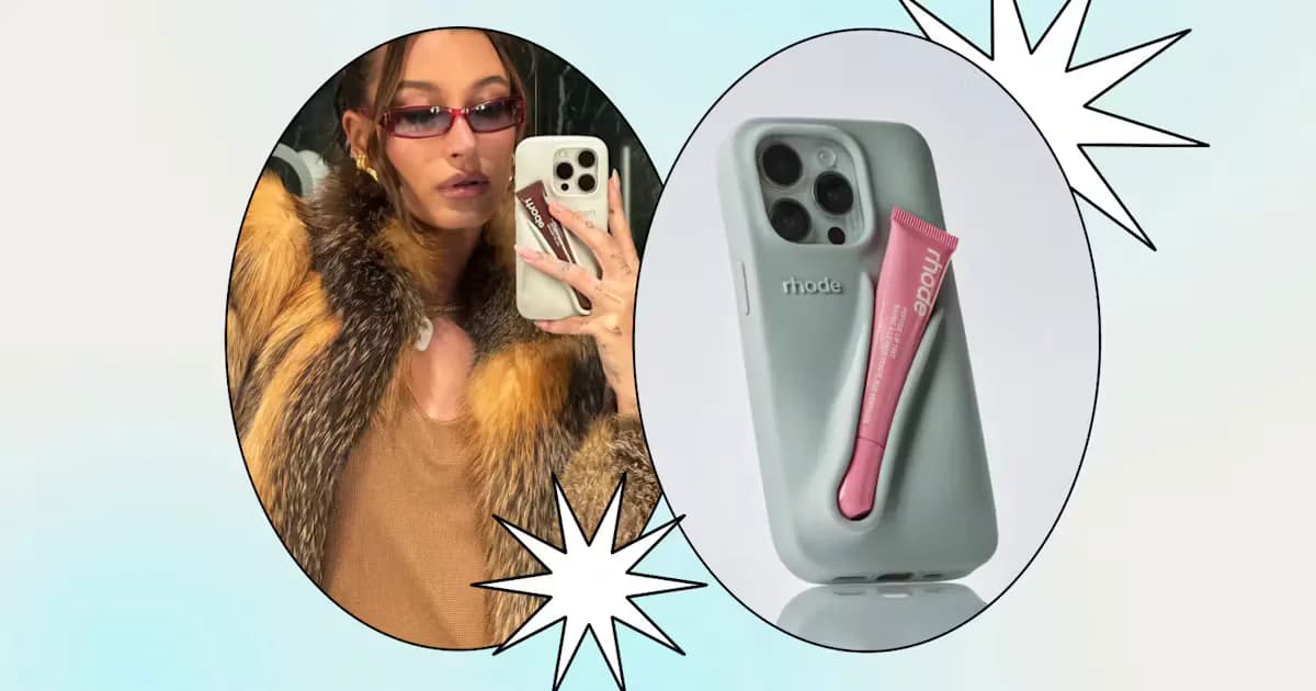 Hailey Bieber's Viral Rhode Lip Case Is Available To Pre-Order For A Limited Time