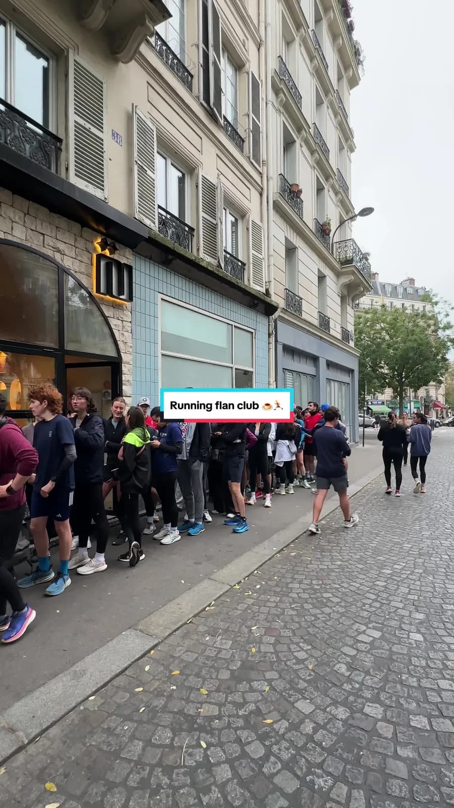 RUNNING FLAN CLUB 🍮🏃♂️🤓 @RunningFlanClub_ #running #flan #run #courseapied #paris