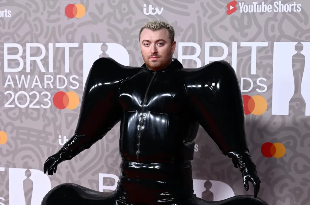 Sam Smith at the 2023 Brit Awards