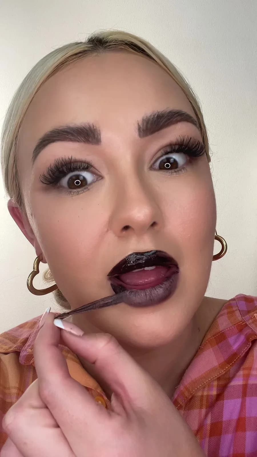 @Maybelline New York tattoo brow as a lip tint! - I’ve seen @Gillian Grace do this too 🥰💖 #maybellinetattoobrow #tattoobrow #makeuptrends #makeuphacks #makeup
