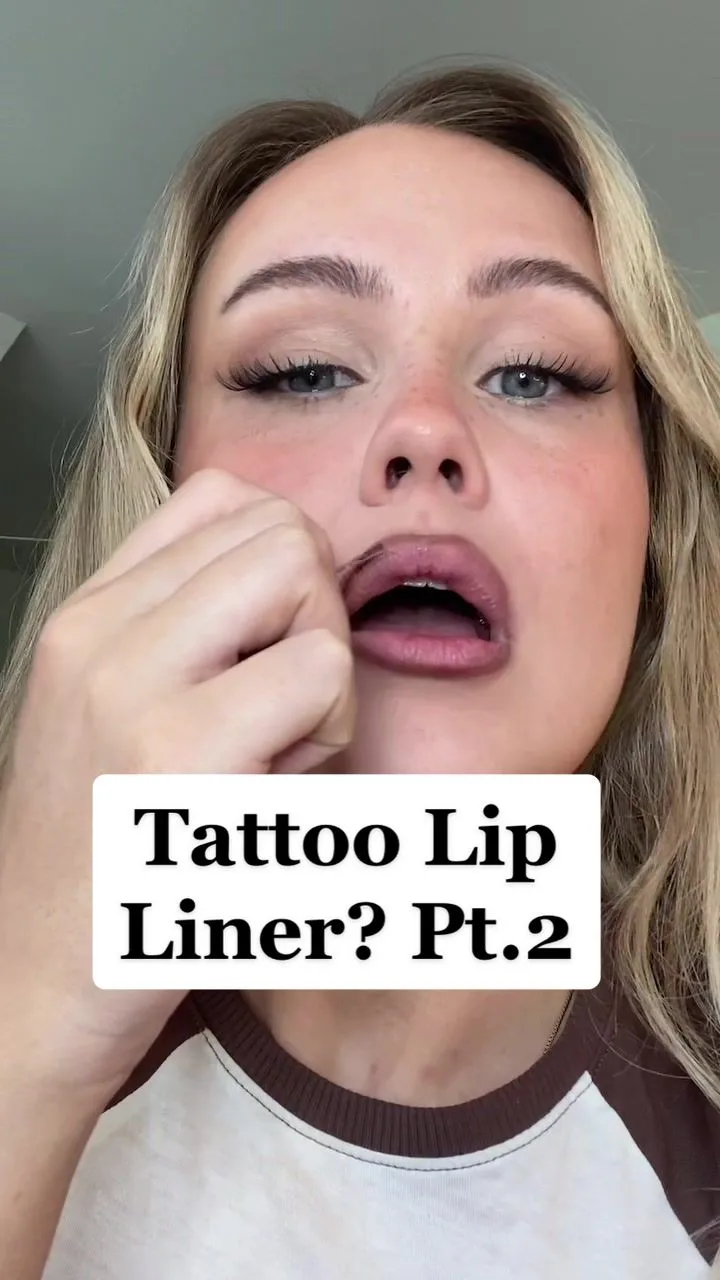 #stitch with @sacheu pt.2 #tattoolipstick #tattoobrow #maybellinetattoobrow #tattoolipliner #beautyhacks #testingtiktoktrends #newtrends