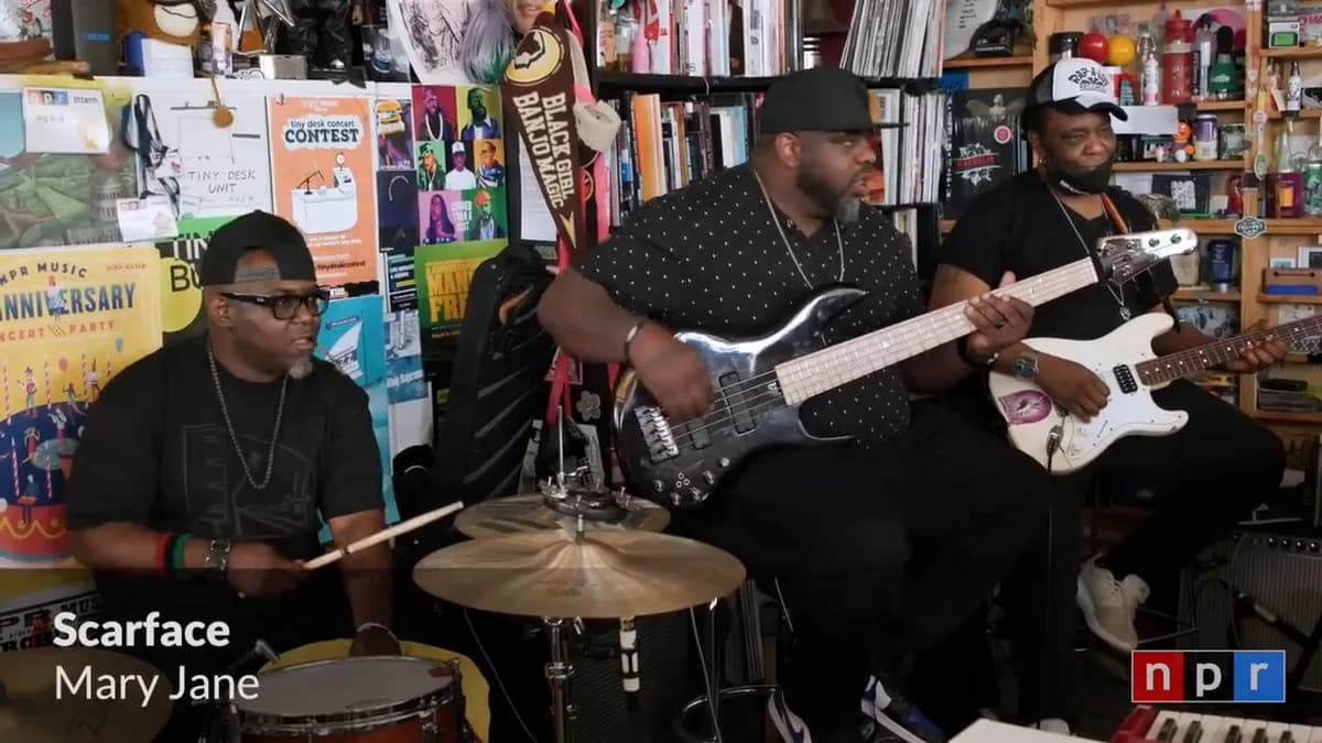 Scarface doing “Mary Jane” on Tiny Desk is incredible 🔥😵💫😶🌫️